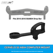 NIUJU Cervélo S5 AB04 Computer Mount for 2015–2018 Rim Brake S5 — Garmin Wahoo Compatible