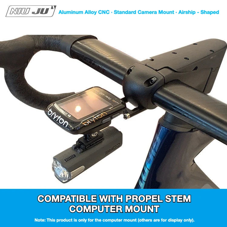 Torque Aluminum Computer Mount Extension for Giant PROPEL PP SLR AERO Cockpit