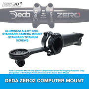 NIUJU Colnago V3 Computer Mount — DEDA ZERO2 Lightweight Garmin Wahoo Mount — Magene / Blackbird / XOSS / COROS Interface