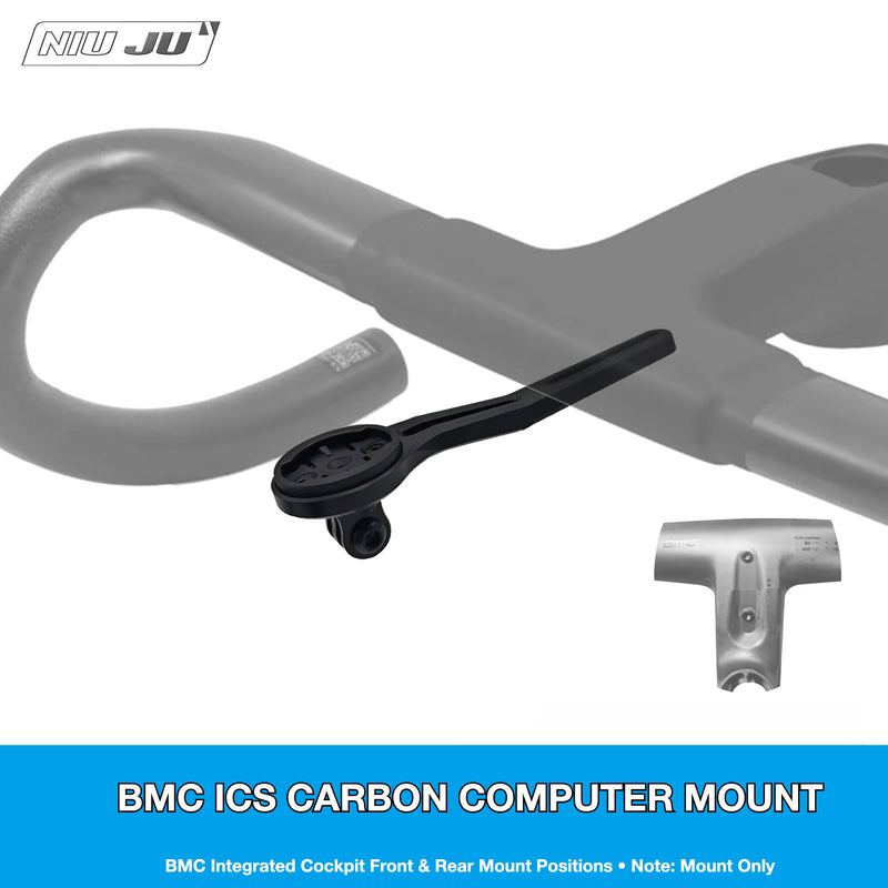 NIUJU BMC ICS Carbon Computer Mount — Garmin 1050 Wahoo Aero Cockpit Mount