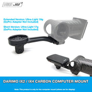 NIUJU Darimo IX2 / IX4 Computer Mount — Ultra-Light Garmin Wahoo GoPro Mount