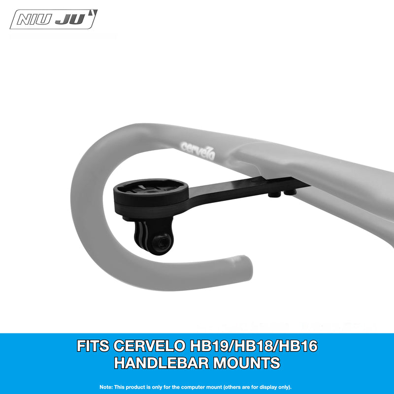 Torque Carbon Computer Mount for 2026 Cervélo S5 — Ultra-Light Integrated Bike Computer Mount