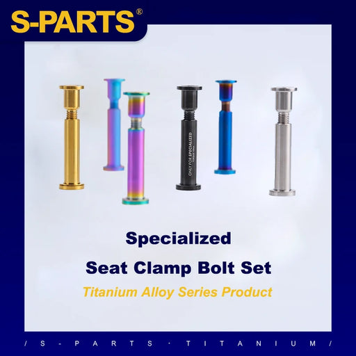 S-PARTS TC4 Titanium Seatpost Clamp Bolt — Specialized SL6 / SL7 / SL8 / SL9 / Venge