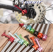 CHASER 12mm Ultralight Titanium Hidden Quick-Release Thru Axle Set for Giant / Liv Road Bikes (TCR, Propel, Defy Series)