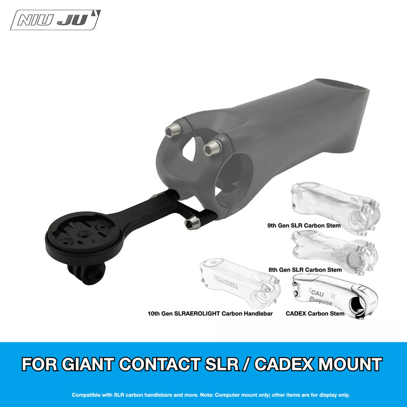 Torque Computer Mount for Giant CONTACT SLR Stem & CADEX Extension