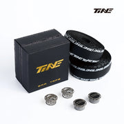 TiNE Road Bike Handlebar Tape Set — 210cm Length — 2.5mm Thickness — Anti-Slip & Breathable — Includes 2 Titanium Bar End Plu