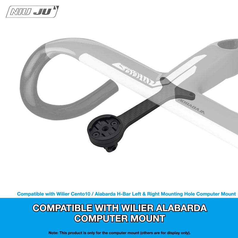 Wilier Cento10PRO AIR & Alabarda Integrated Cockpit Computer Mount — Wahoo Compatible Aero Mount