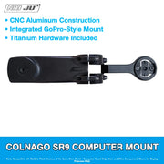 NIUJU Colnago SR9 Stem Computer Mount — V3RS C64 Garmin Wahoo Mount