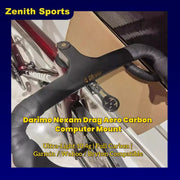 Darimo Nexam Drag Aero Carbon Computer Mount — 10.4g — Titanium Bolts Included