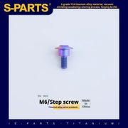 S-PARTS A3 M6 Umbrella Head Step Bolts — Candy — 36 Specifications