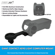NIUJU Giant CONTACT AEROLIGHT Computer Mount — TCR Gen 10 DEFY ADV Garmin Wahoo Mount