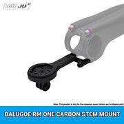 BALUGOE RM ONE Carbon Stem Computer Mount — Garmin Wahoo Aero Bike Mount Extension
