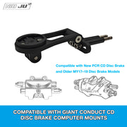 PAVEWAY Titanium Computer Mount for Giant PCR LTD CD Disc Brake Bikes — Garmin & Wahoo Compatible