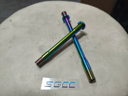 Custom Aluminum Thru Axle Kit for Quick Pro AR ONE / ER ONE – 35.5g, Anodized Colors