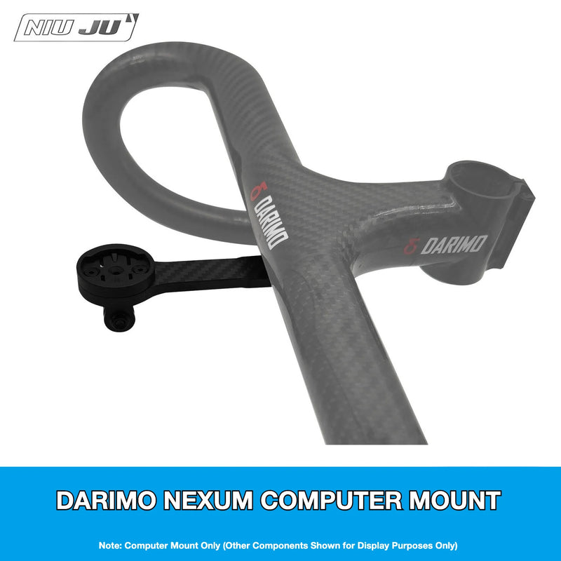 NIUJU Darimo Nexum Computer Mount — Carbon Garmin Wahoo Bryton Mount