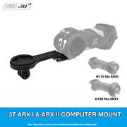 NIUJU 3T ARX I & ARX II PRO Team Computer Mount — Garmin Wahoo GoPro Compatible