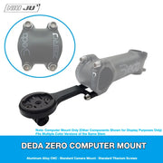 NIUJU DEDA ZERO Computer Mount — Lightweight Garmin Wahoo Stem Mount for Colnago CLX