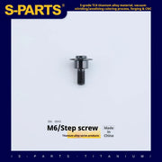S-PARTS A3 M6 Umbrella Head Step Bolts — Black — 36 Specifications