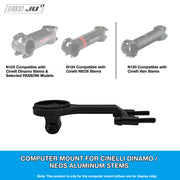 NIUJU Cinelli Dinamo Computer Mount — PASSONI NOVA CNC Aluminum Garmin Wahoo Mount