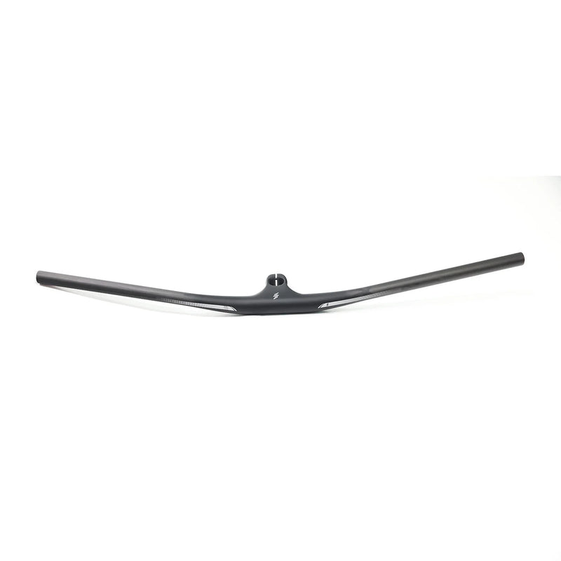 BIGROCK Carbon Fiber Integrated Handlebar for E-MTB/All Mountain/Enduro — Black
