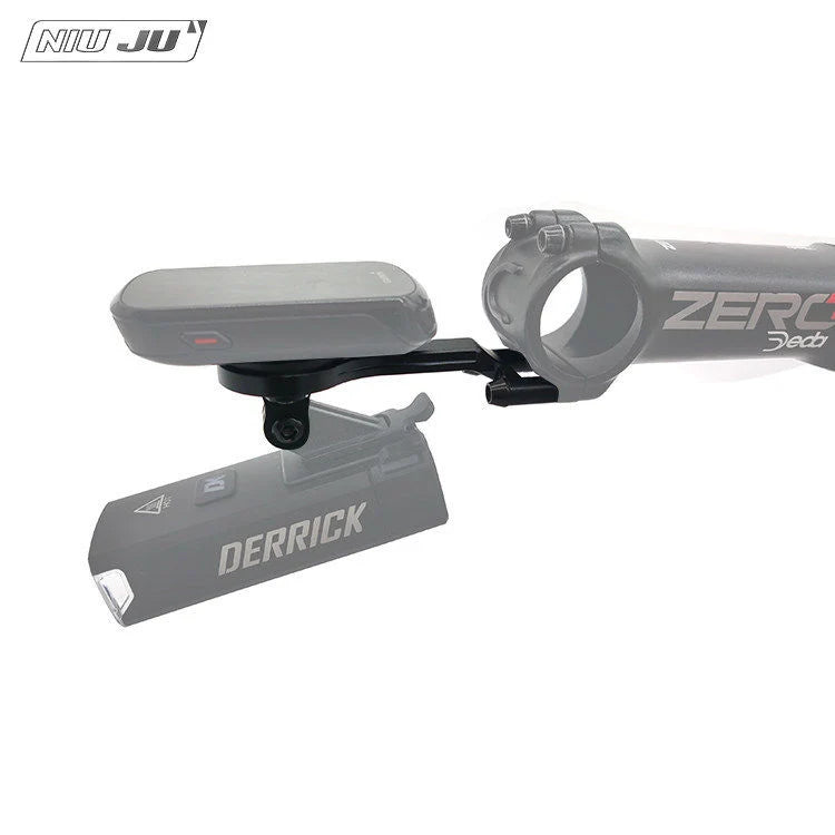NIUJU DEDA ZERO 1 Computer Mount — Lightweight Garmin Wahoo GoPro Mount