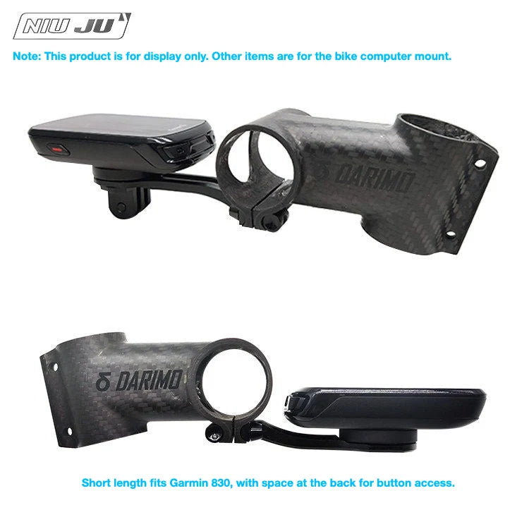 NIUJU Darimo IX2 / IX4 Computer Mount — Ultra-Light Garmin Wahoo GoPro Mount