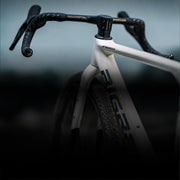 BIGROCK Carbon Fiber Integrated Gravel Handlebar with Stem – Flared Drop Bar for Gravel Bikes