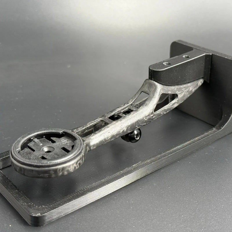 EXS Integrated Handlebar Computer Mount — Carbon Fiber Mount (for ELILEE XXE/THM Aero Bars)
