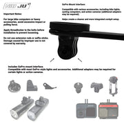 Titanium Computer Mount for 3T ARX LTD Stealth Stem — Garmin Wahoo Aero Bike Mount with GoPro Adapter