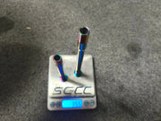 Evolve CIMA Thru Axle Set — 35g Lightweight Aluminum & Titanium Axle — CNC Precision — Custom Color