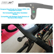 NIUJU Canyon H31 / CP10 / CP20 / CP18 Computer Mount — Aero Integrated Cockpit Extension Mount