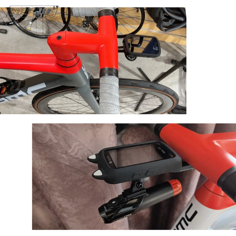 NIUJU BMC ICS Carbon Computer Mount — Garmin 1050 Wahoo Aero Cockpit Mount