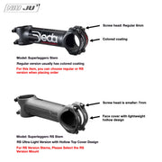 NIUJU DEDA Superleggero RS Computer Mount — Lightweight CNC Garmin Wahoo Mount