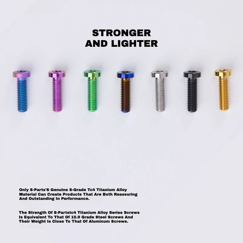 S-PARTS M6 Titanium Seatpost Wedge Bolt — Specialized SL6 / SL7 / SL8 / SL9 / Venge