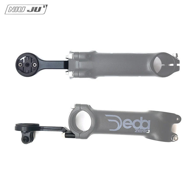 NIUJU DEDA ZERO Computer Mount — Lightweight Garmin Wahoo Stem Mount for Colnago CLX
