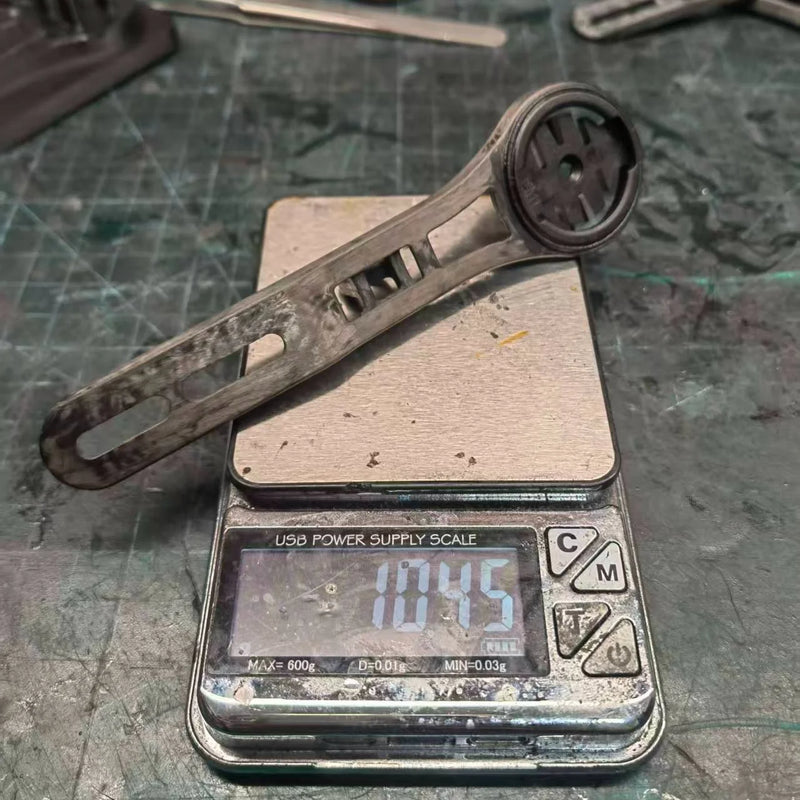 Darimo Nexam Drag Aero Carbon Computer Mount — 10.4g — Titanium Bolts Included