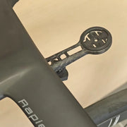 Seka Spear/Rapier Integrated Carbon Computer Mount — 10g — Supports Garmin 1050 — Titanium Bolts Included