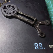 Carbon Computer Mount for Bigrock V2 Integrated Handlebar — 10g — Garmin/Wahoo/Bryton Compatible — Without Under Mount