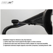 Torque Computer Mount Extension Compatible with Giant 2019 CONTACT SLR AERO Integrated Handlebar