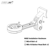 NIUJU BMC ICS Aero Computer Mount — SLR01 RM01 Garmin 1050 Wahoo Mount