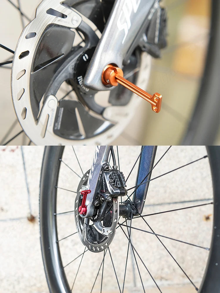 Ultralight Titanium Alloy Concealed Quick-Release Thru-Axle for Road Bikes/Specialized/Trek/Merida/Giant/Pinarello/Colnago/Ce