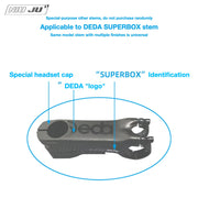 NIUJU DEDA SUPERBOX Computer Mount — Integrated Wahoo Garmin GoPro Mount