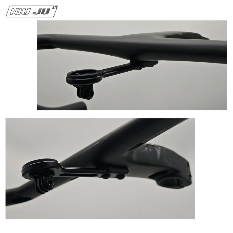 Avian Carbon Integrated Handlebar Computer Mount — Wahoo ELEMNT ACE Compatible Aero Bike Mount