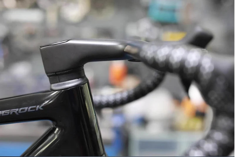 BIGROCK Carbon Road Handlebar Integrated Gravel Handlebars 360/380/400/420mm, Racing Bike Handlebar 28.6mm