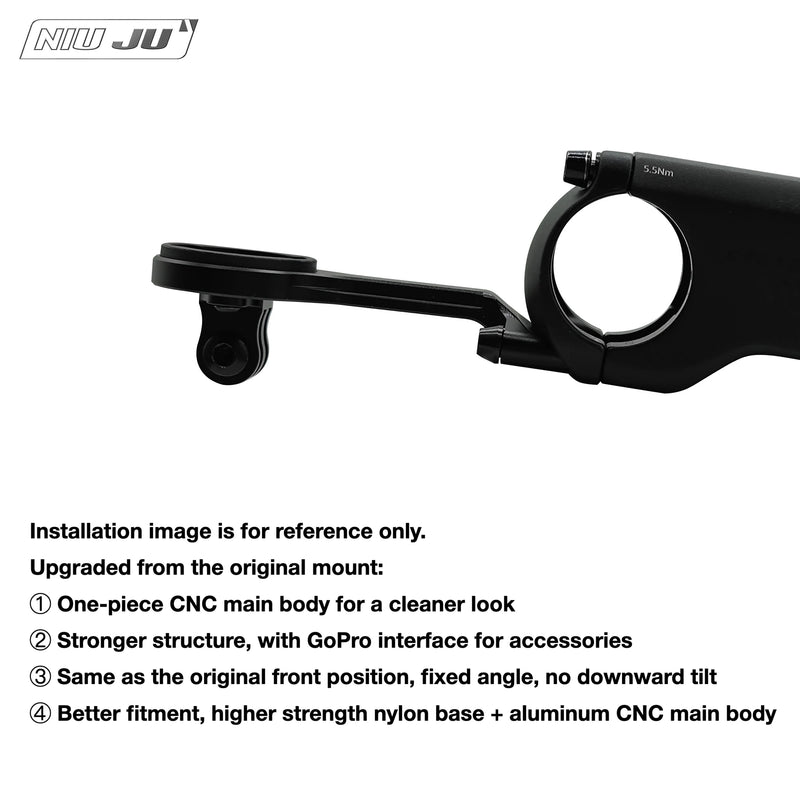 Torque Computer Mount for Giant CONTACT SLR Stem & CADEX Extension