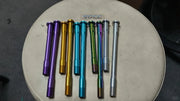 Evolve CIMA Thru Axle Set — 35g Lightweight Aluminum & Titanium Axle — CNC Precision — Custom Color