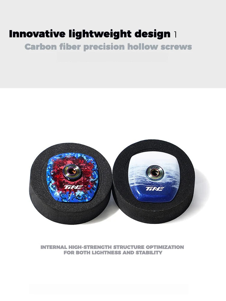 TiNE Carbon Headset Cap for Specialized SL8 Integrated Handlebar — FDJ & Quick-Step Edition
