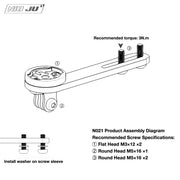 Giant CONTACT SLR 2017 Integrated Computer Mount
