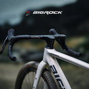 BIGROCK Carbon Fiber Integrated Gravel Handlebar with Stem – Flared Drop Bar for Gravel Bikes