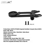 GUSTO ATTAQUE Integrated Handlebar Computer Mount — Garmin Wahoo Aero Bike Mount Extension